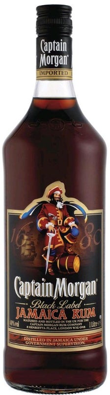 Captain Morgan Black | 40% | 1 l